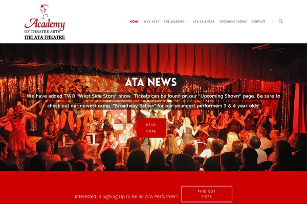 academyoftheatrearts.com site used Salient