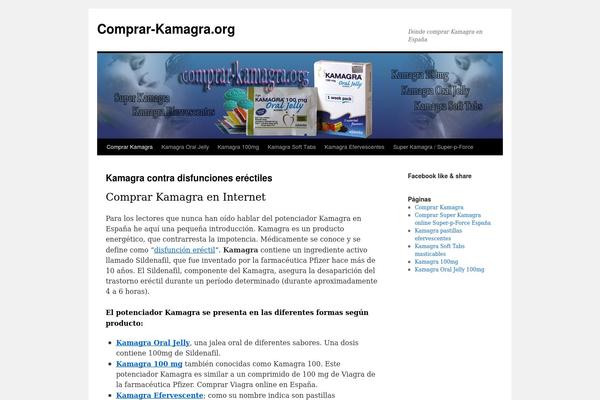 comprar-kamagra.org site used Twenty Ten