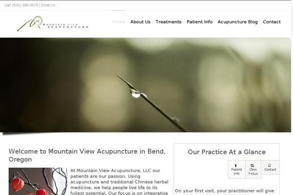 mountainviewacupuncture.com site used Avada
