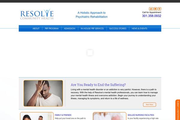 resolvech.com site used Avada