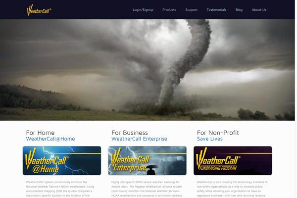 weathersms.com site used BeTheme