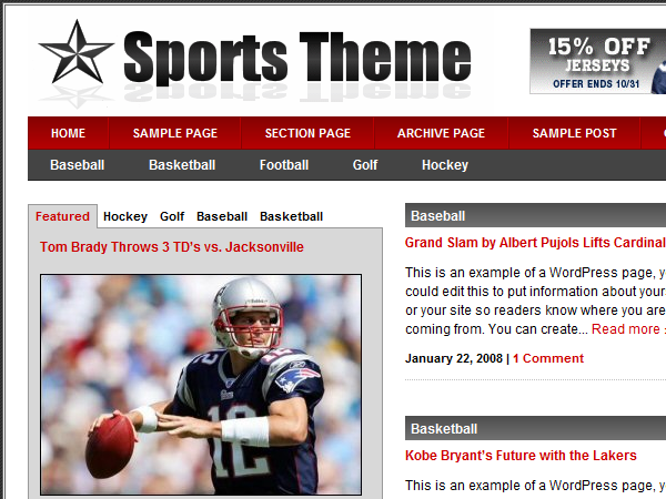 amuse theme websites examples