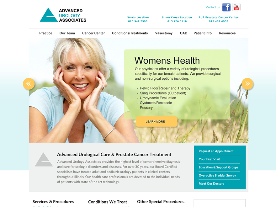 aua theme websites examples