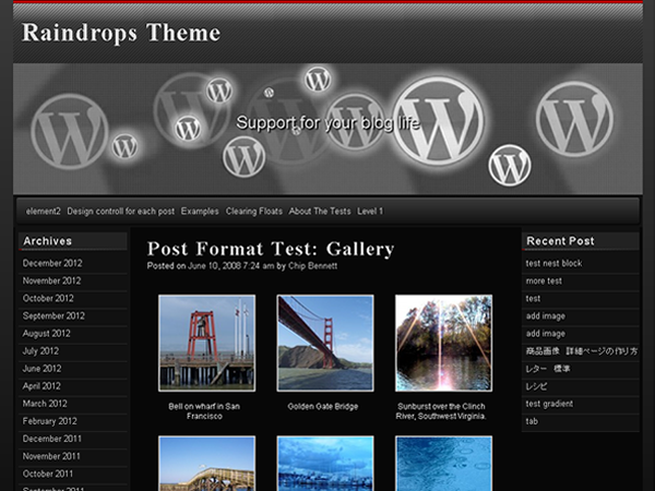 avalon-2014 theme websites examples
