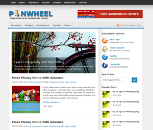 badgers theme websites examples