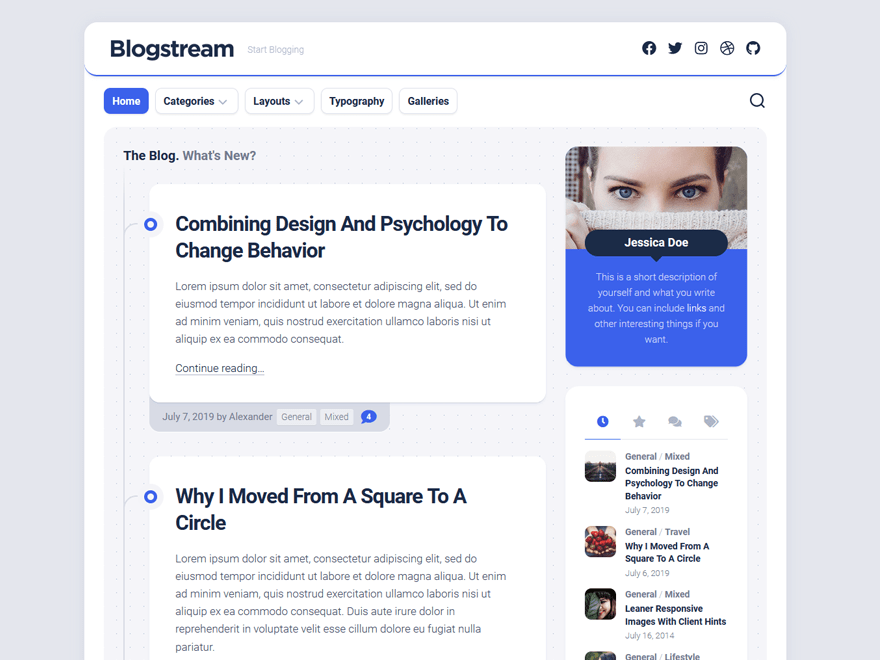 Blogstream