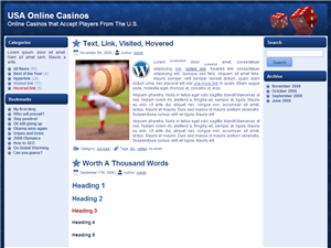 bluestars theme websites examples