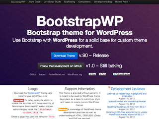 Bootstrap WordPress theme, websites list used Bootstrap theme Bootstrap theme websites examples