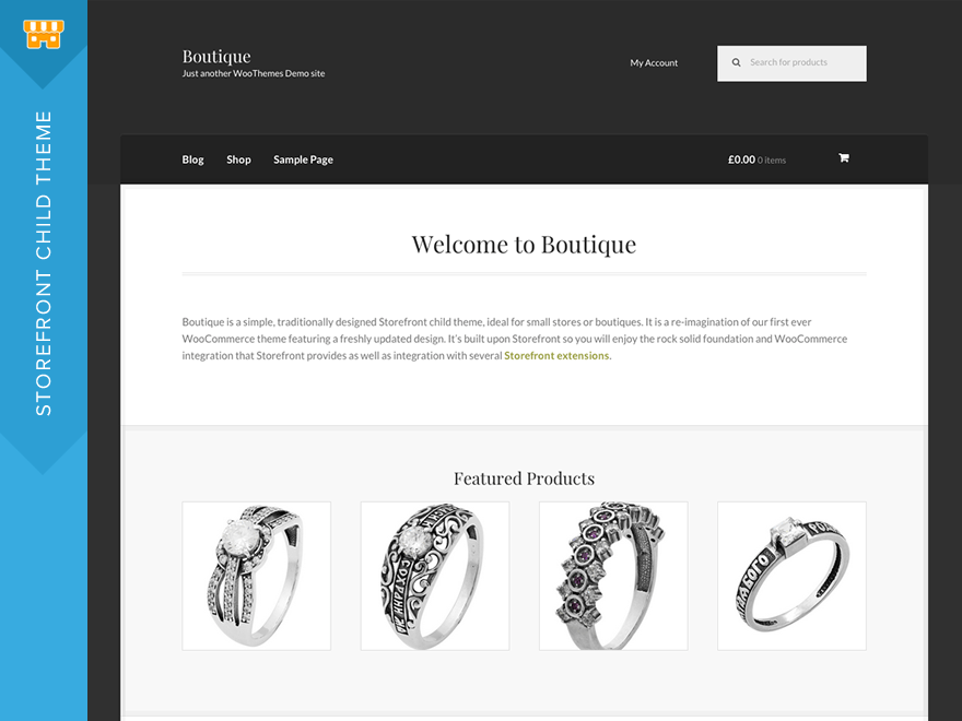 Boutique WordPress theme, websites list used Boutique theme Boutique theme websites examples
