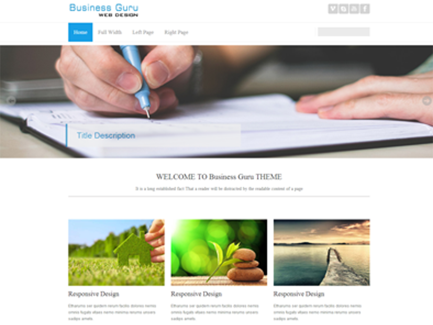 Business Guru WordPress theme, websites list used Business Guru theme Business Guru theme websites examples