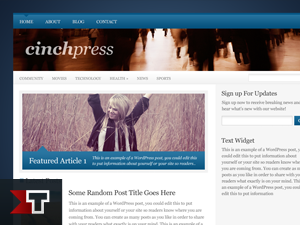 Cinchpress Child Theme theme websites examples