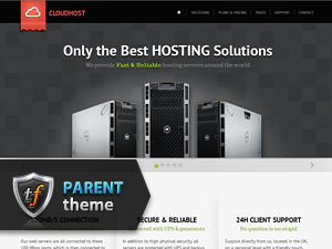 cloudhost-parent theme websites examples