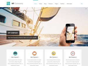 Company WordPress theme, websites list used Company theme Company theme websites examples