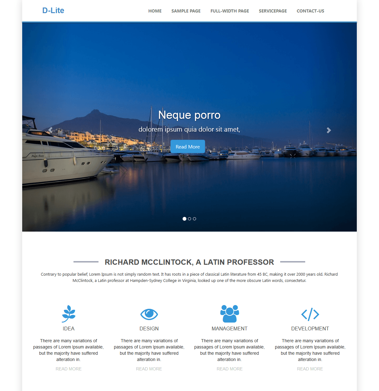 d-lite WordPress theme, websites list used d-lite theme d-lite theme websites examples