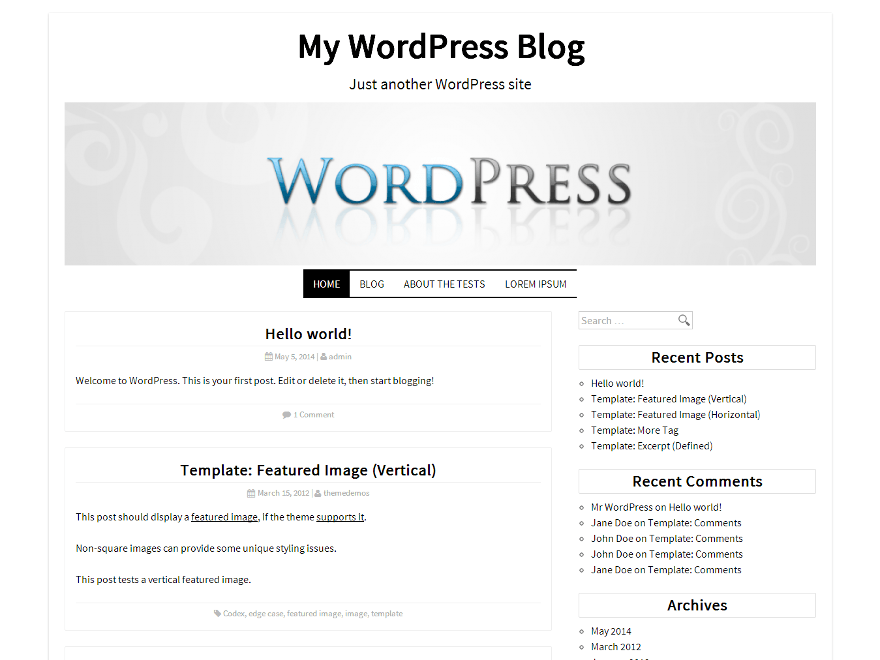 DK website example screenshot