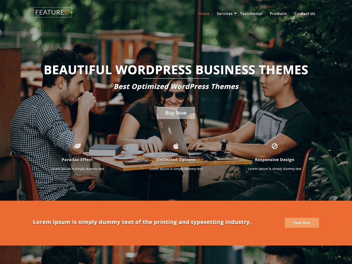 featuredlite theme websites examples