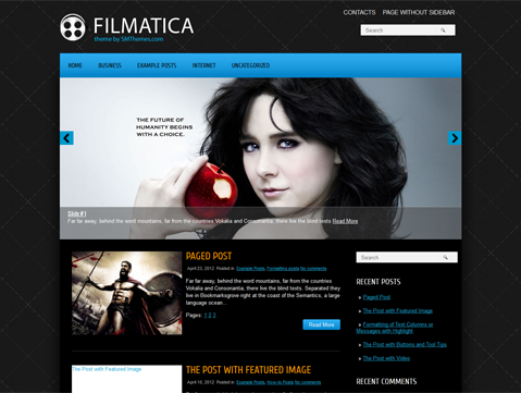 filmatica theme websites examples
