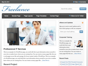 freelance WordPress theme, websites list used freelance theme freelance theme websites examples