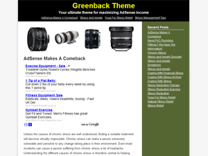 greenback2.4 theme websites examples