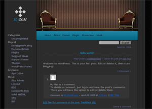 hazom-chair theme websites examples
