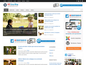 hr_easyblog theme websites examples