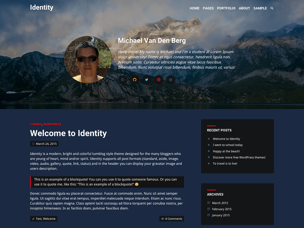 Identity