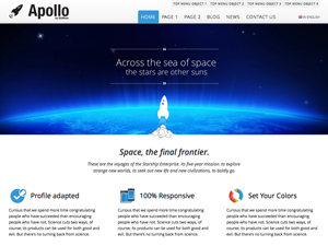 igomoon-apollo theme websites examples