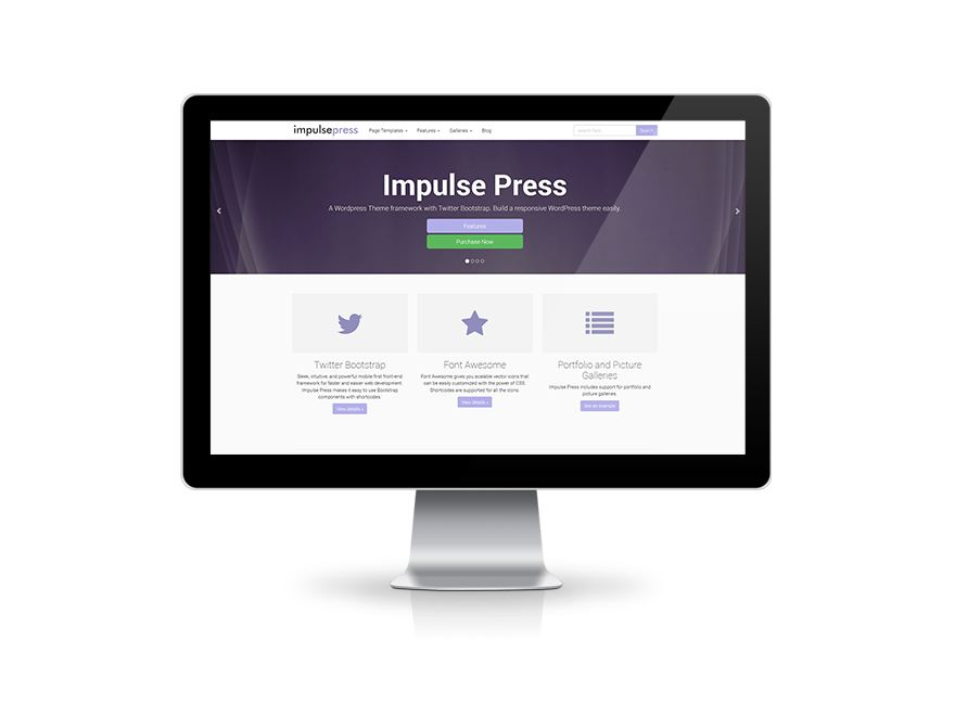 impulsepress theme websites examples