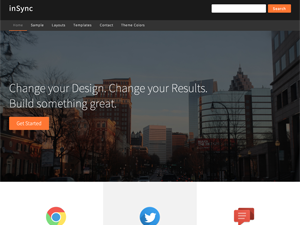 insync theme websites examples
