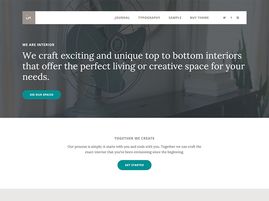 interior-pro theme websites examples