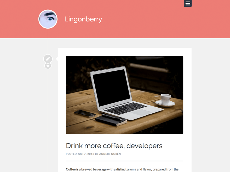 Lingonberry WordPress theme, websites list used Lingonberry theme Lingonberry theme websites examples
