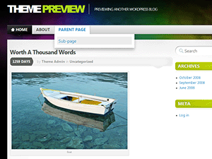 Mystique theme websites examples