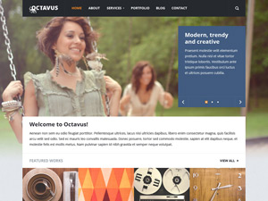 octavus theme websites examples