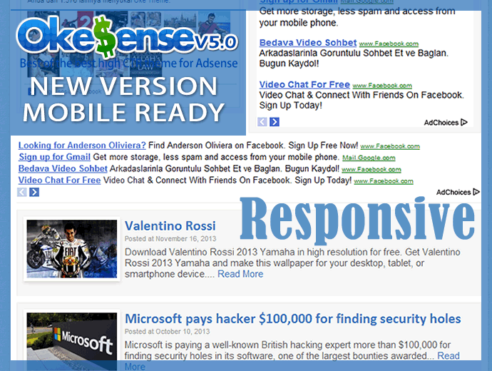 okesense5.0 theme websites examples