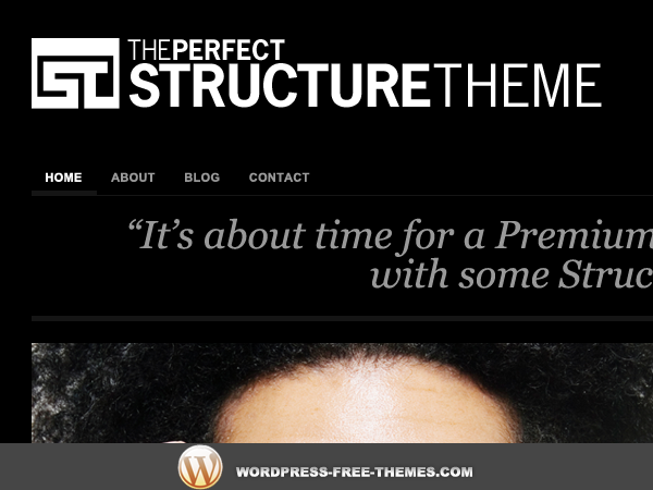 organic_structure_black theme websites examples