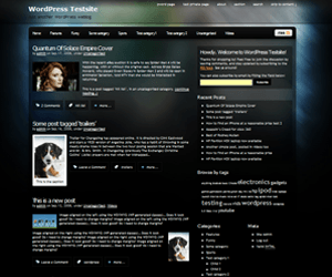 Pixel website example screenshot