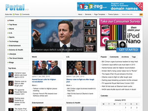 portal_v1.0 theme websites examples