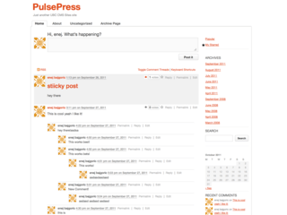 PulsePress WordPress theme, websites list used PulsePress theme PulsePress theme websites examples