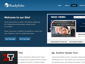 readyfolio WordPress theme, websites list used readyfolio theme readyfolio theme websites examples