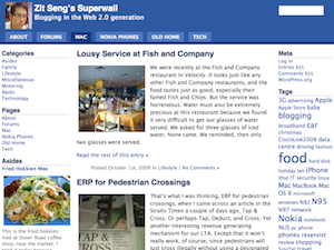 Simplicity website example screenshot