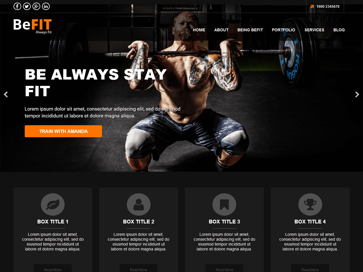 SKT BeFit theme websites examples