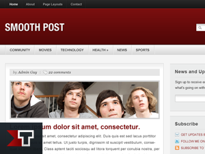 smoothpost theme websites examples