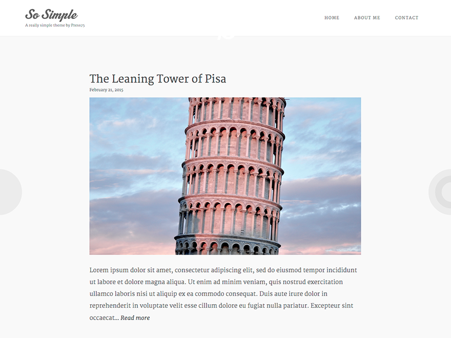 so-simple WordPress theme, websites list used so-simple theme so-simple theme websites examples