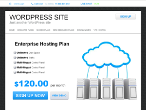 squarehost theme websites examples