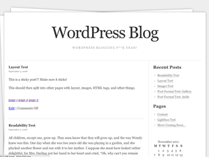 Stack website example screenshot