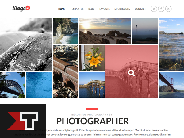 stage2 theme websites examples