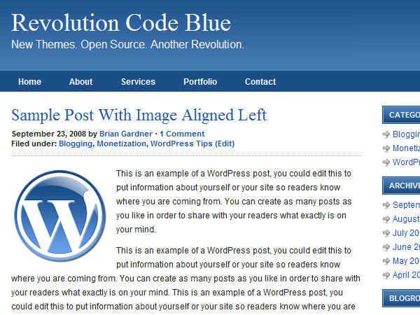 streamline_b01 WordPress theme, websites list used streamline_b01 theme streamline_b01 theme websites examples