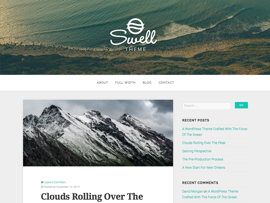 swell-lite-master theme websites examples