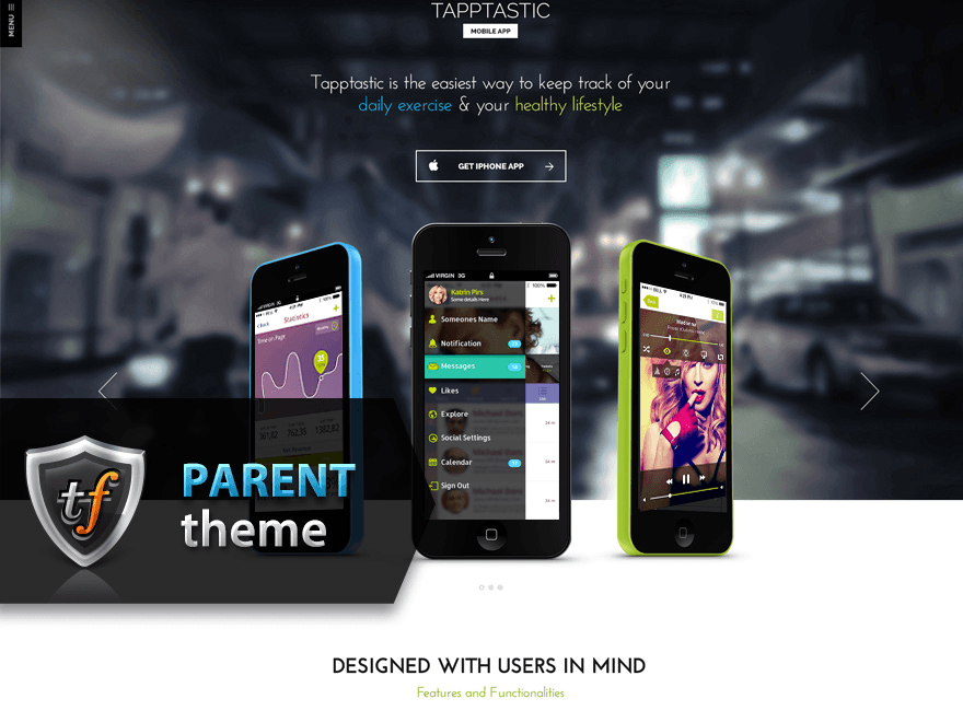 tapptastic-parent WordPress theme, websites list used tapptastic-parent theme tapptastic-parent theme websites examples
