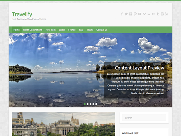 travelify.2.3.0 theme websites examples